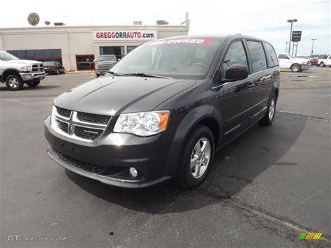 dark charcoal pearl dodge grand caravan crew  gtcarlotcom car color galleries