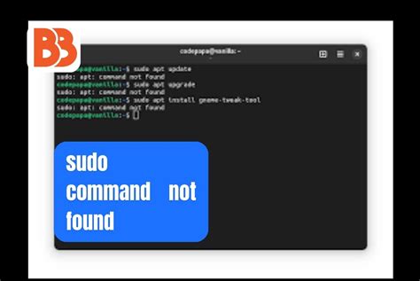 How To Fix The “sudo Command Not Found” Error On Linux