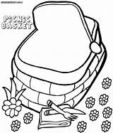 Picnic Basket Coloring Pages sketch template