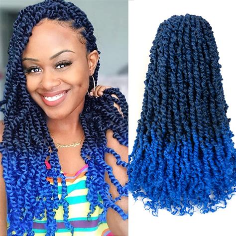 Buy 22 Inch Pre Twisted Passion Twist Crochet Hair 8 Packs Pre Looped