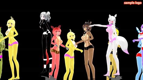Mmd Fnaf Sister Location Everybody Motion Dl By Carina