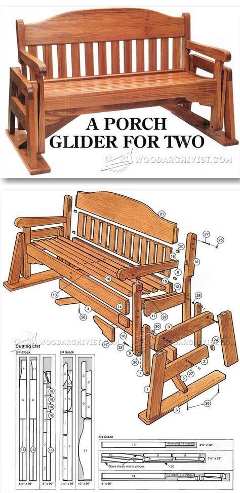 porch glider plans outdoor furniture plans projects http