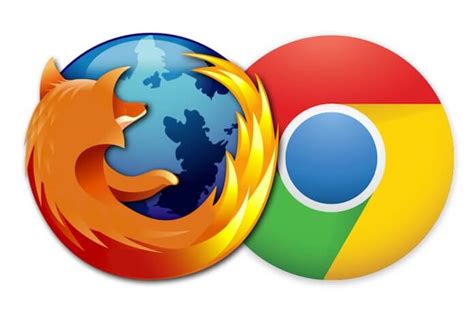 google chrome  mozilla firefox battle   browser heavyweights
