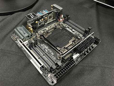 mighty mini itx asrock xe itxac   channel ddr  xm support