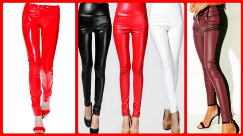 2020 sexiest leather leggings outfit designs trendy
