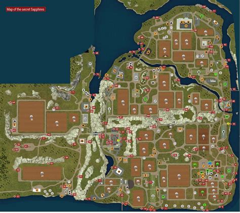 pure farming  map sapphire locations