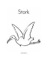 Coloring Stork Tork Pages Change Template Twistynoodle Built California Usa Print Noodle Cursive sketch template