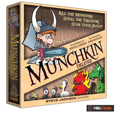 steve jackson games munchkin deluxe card game board card games