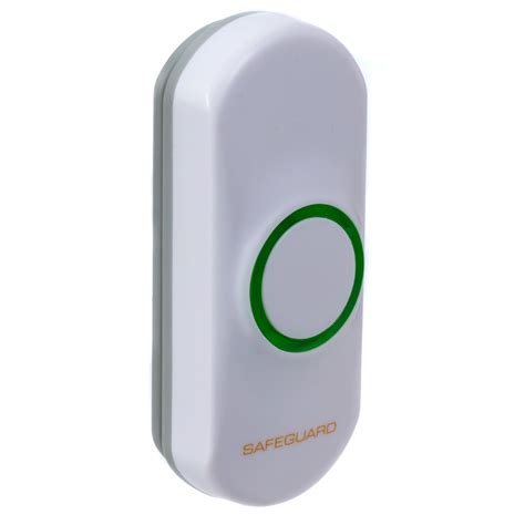 wireless doorbell push button  lra series  white