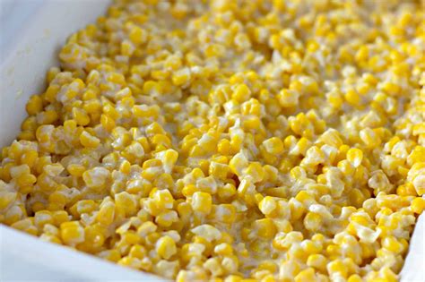 Easy Cream Cheese Corn Casserole With Green Chiles Side Dish
