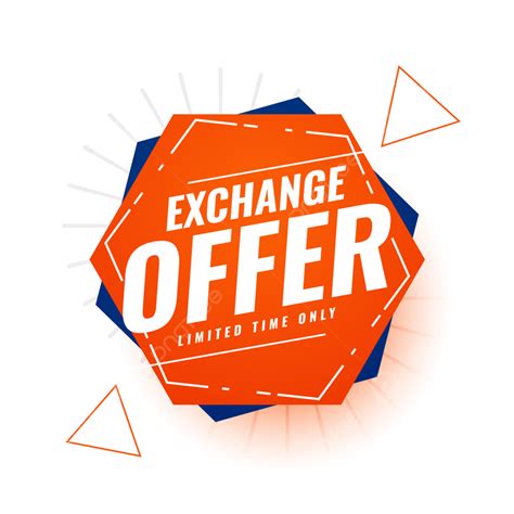 limited time exchange offer banner template  replace price png  vector  transparent