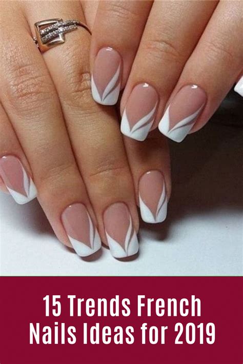 french nails winter simple cutefrenchnails french nail designs