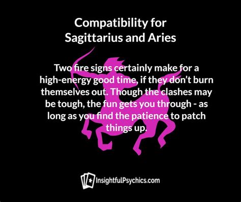 sagittarius and aries compatibility in sex love and friendship