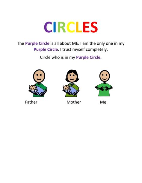 printable circles curriculum worksheets  printable templates