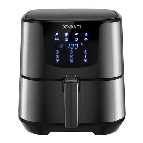 air fryer  lcd fryers oven airfryer kitchen cooker stainless steel