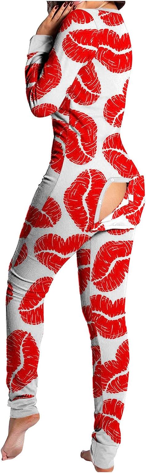 women sexy pajamas jumpsuits soft nightwear sleepwear long sleeve