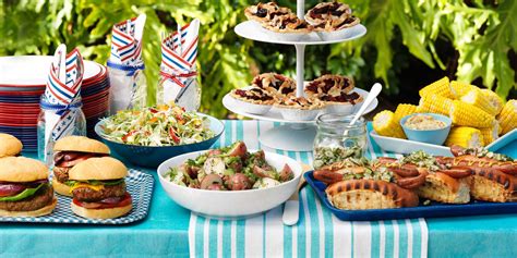 july party ideas food decor   fourth  july cookout