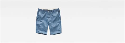 bronson 1 2 length shorts men blue g star raw®