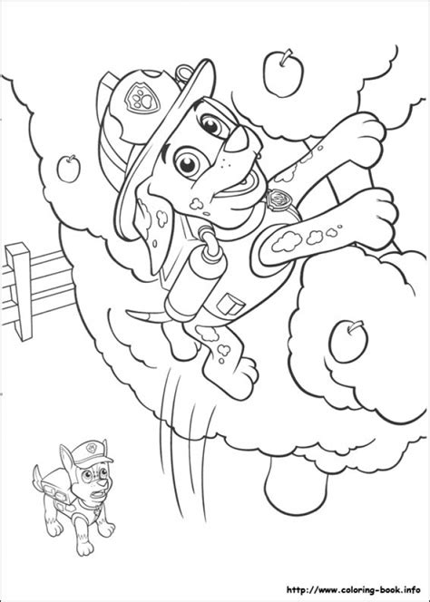 paw patrol coloring pages   print