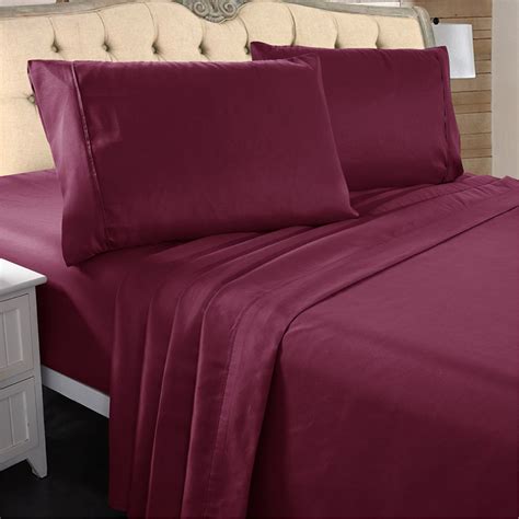 hotel luxury bed sheets  pieces extra soft  deep pocket