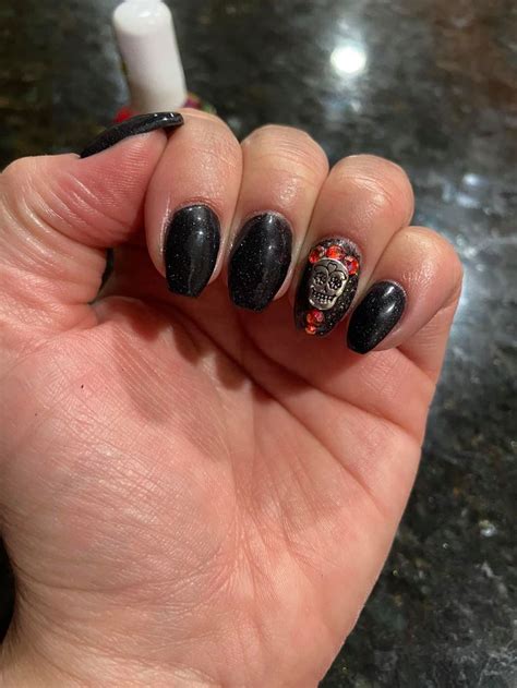 black swan manicure  home dipped nails nails  home