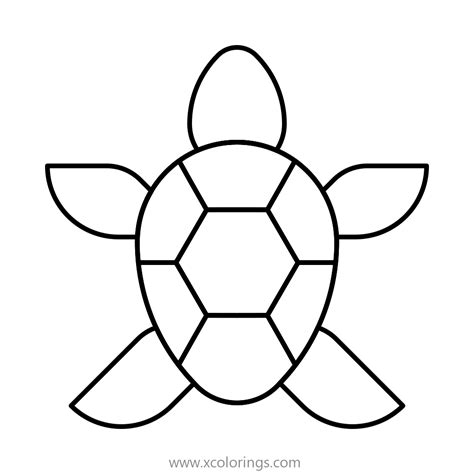 cartoon baby sea turtle coloring pages xcoloringscom