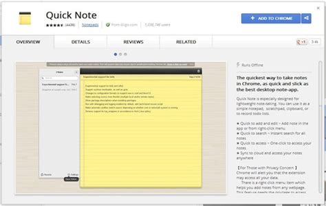quick note create edit manage sync notes  chrome extension programmerfish