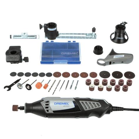 dremel  series  amp corded variable speed rotary tool kit   accessories   case