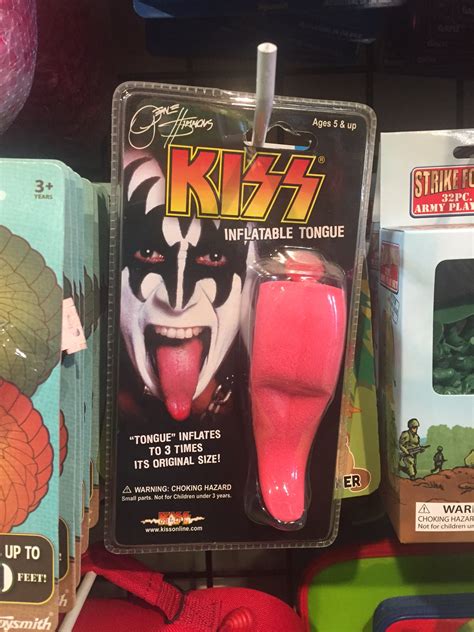 Party Every Day With The Kiss Inflatable Tongue Boing Boing