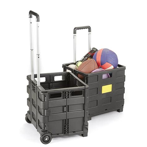 pk collapsible rolling cart  carts dollies  sportsmans