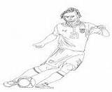 Coloring Pages Soccer Pirlo Andrea Printable Info Online sketch template