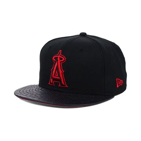 new era los angeles angels of anaheim mlb team python 59fifty cap in