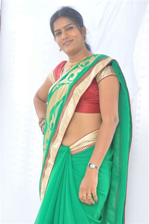 Andhra Sexy Aunty Hot Exposing Salty Armpits Deep Navel Hot Back