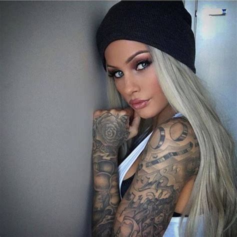 Facebook Blonde Tattoo Beauty Blonde Beauty