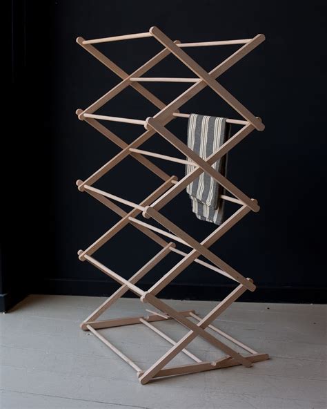 wooden clothes horse willow lifestyle