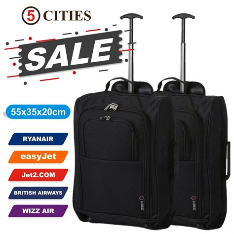 cities xxcm ryanair priority max lightweight folding cabin  travel luggage cabin bags