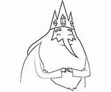 Ice King Coloring sketch template