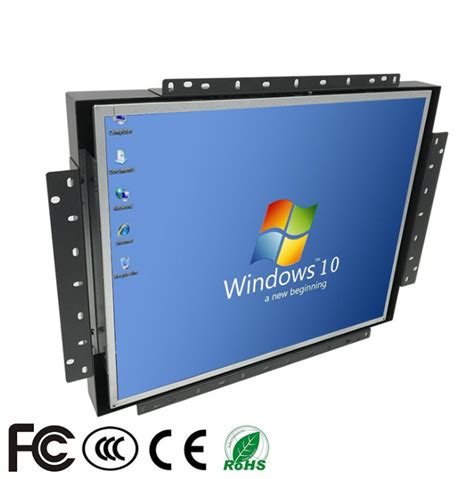 front screen open frame tft monitor   rugged touch screen monitor