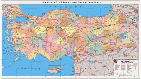 turkiye haritasi ilceler