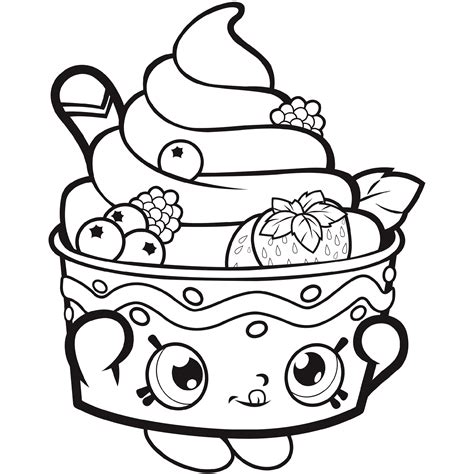 shopkin coloring pages printable