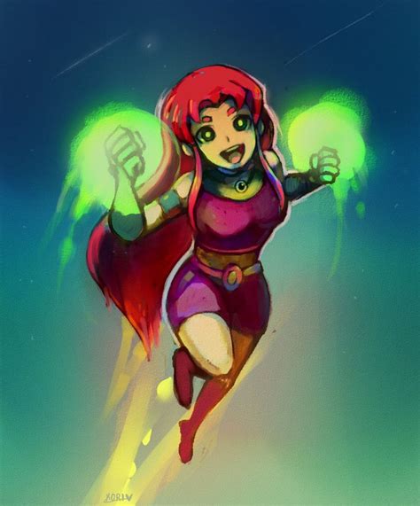 696 Best Starfire Images On Pinterest Superheroes Teen Titans And