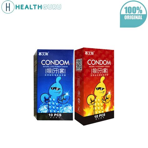 Healthguru Double Sensation Condom Natural Latex Condom High Quality