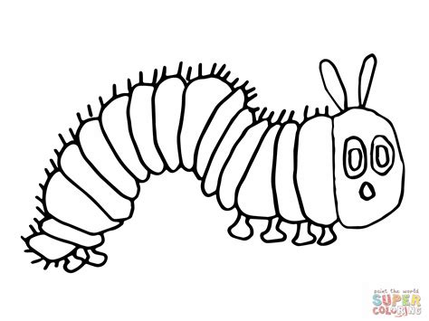 hungry caterpillar coloring pages printables  getcoloringscom
