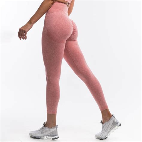 hottie capris scrunch bum seamless sport leggings women high waist gym