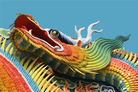 chinesischer drache stockfoto bild von bunt palast kong