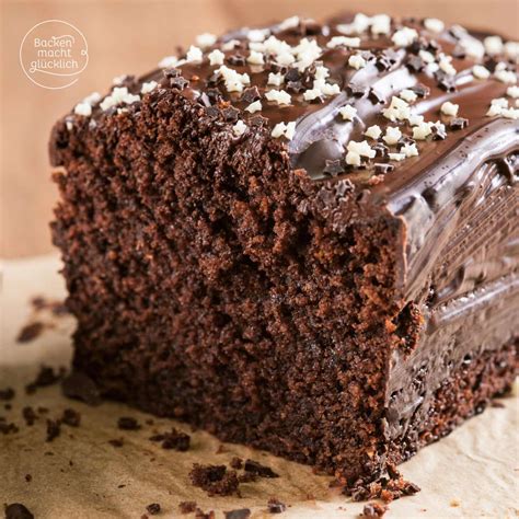 schokokuchen einfach saftig backen macht gluecklich