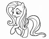 Fluttershy Coloring Pages Printable Kids Pony Little Mlp Bestcoloringpagesforkids Popular Visit Shy Ponies sketch template
