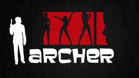 wallpaper illustration text logo poster brand archer tv show