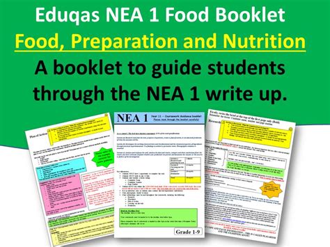 nea  eduqas bookletworkbookcoursework guidance teaching resources