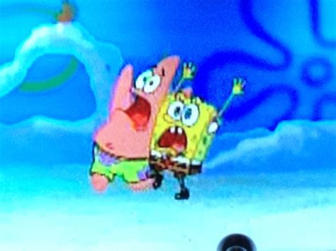 Spongebob And Patrick Freaking Out Spongebob Squarepants Photo